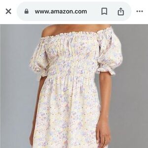 Levi’s Floral Off-Shoulder Dress
